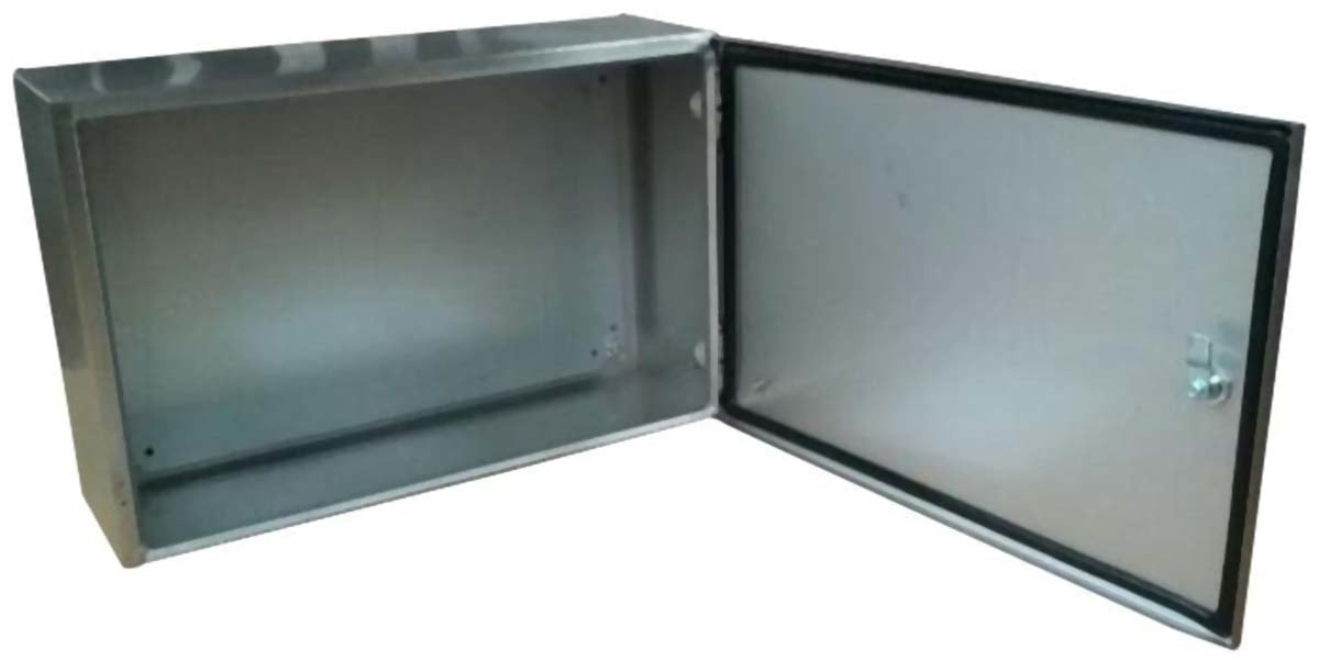 TieDex UK 304 Stainless Steel Wall Box, IP66, 480 mm x 360 mm x 150 mm