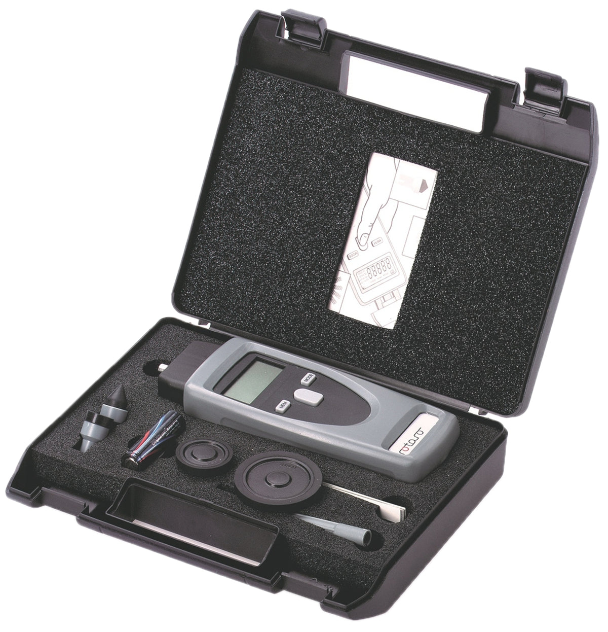 TieDex UK Tachometer Best Accuracy ±0.02 % - LCD 99999rpm, RSCAL