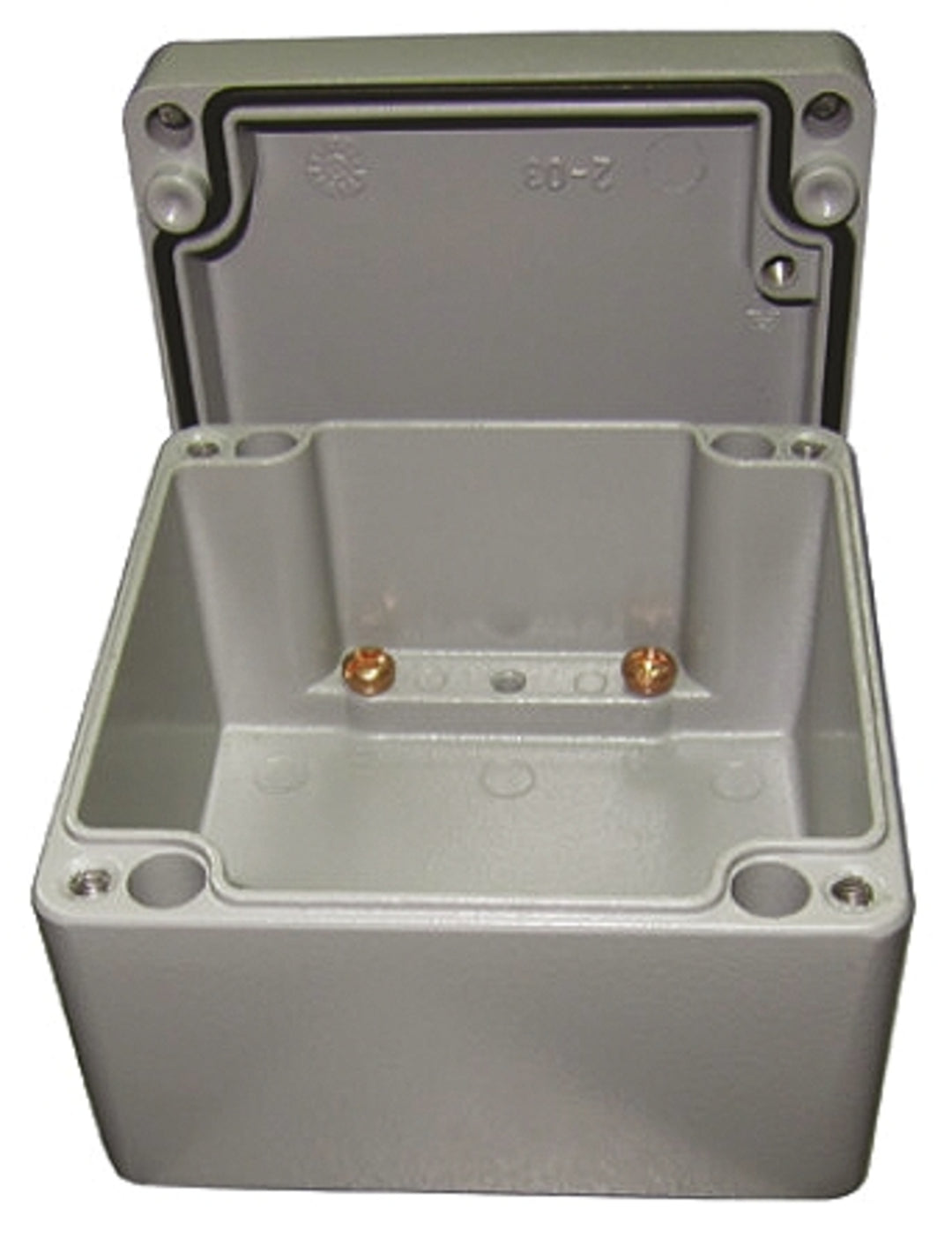 TieDex UK Silver Silver Lid Die Cast Aluminium Enclosure, IP66, 110 mm x 400 mm x 230 mm