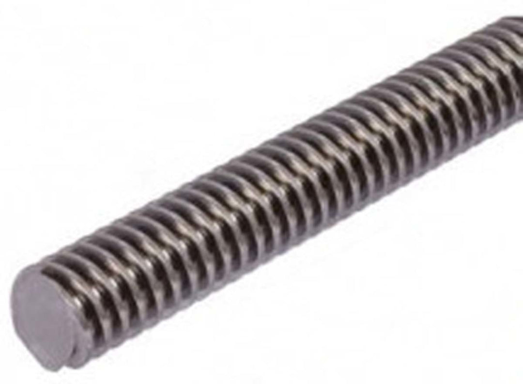 TieDex UK Lead Screw, 20 mm Shaft Diam., 1 m Shaft Length