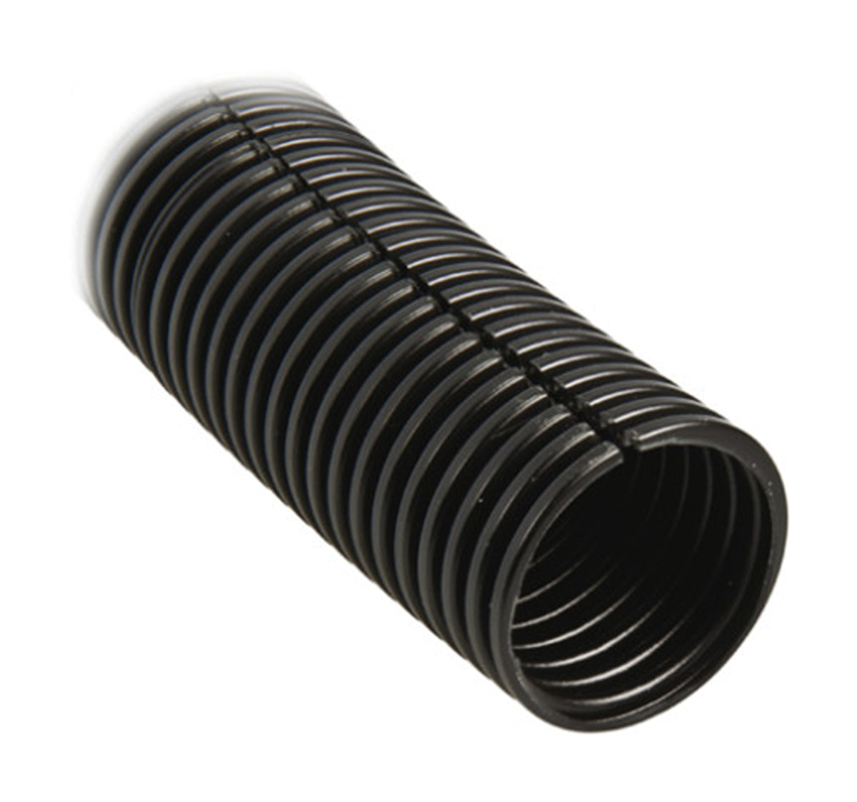 TieDex UK, 25 mm Nominal Diameter, Uncoated, Plastic, Black