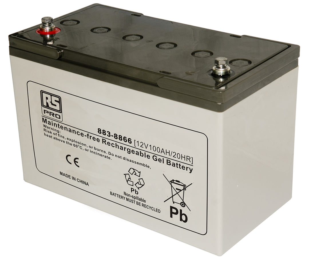 TieDex UK 12 V, T11 Sealed Lead Acid Battery, 100 Ah, 212mm x 330 mm