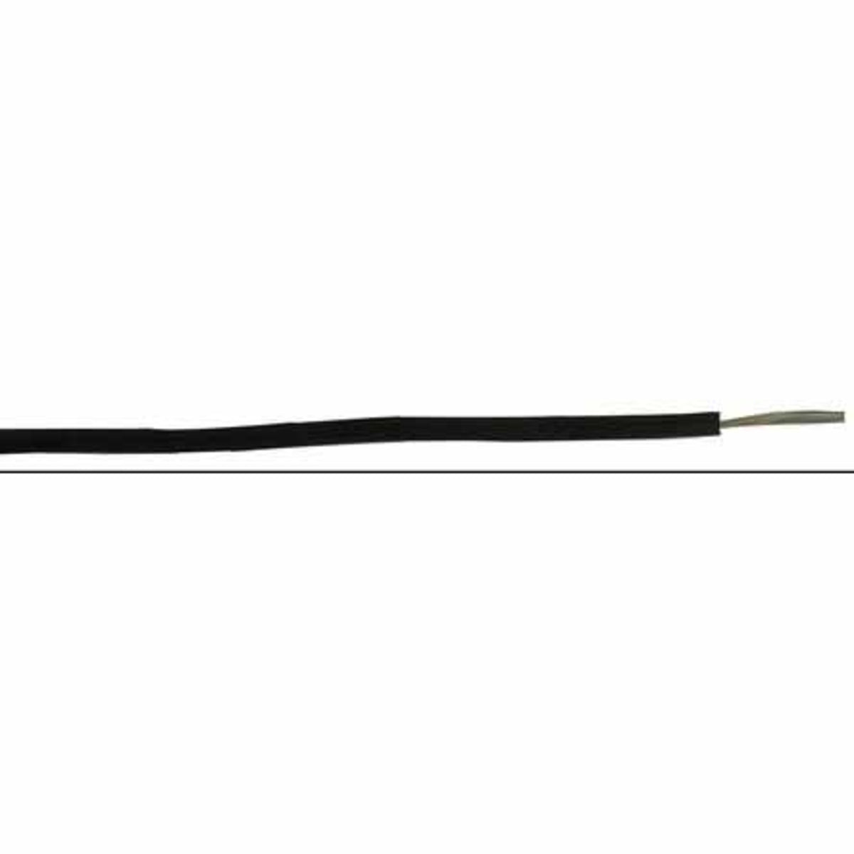 TieDex UK Black 4 mm² Hook Up Wire, 12 AWG, 56 x 0.3 mm, 300 μm core strands, 100 m, Cross Linked Polyolefin