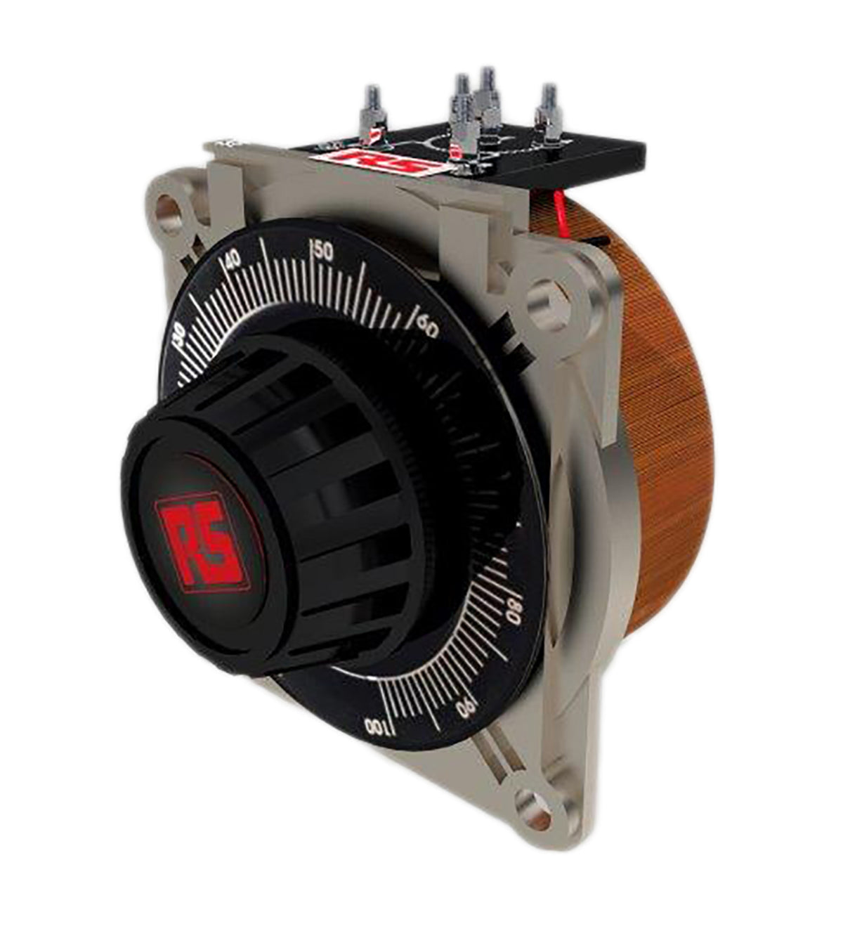 TieDex UK Variac, 1 Output, 1 Phase 1.92 kVA, 240 V 0 to 240 V, 0 to 270 V