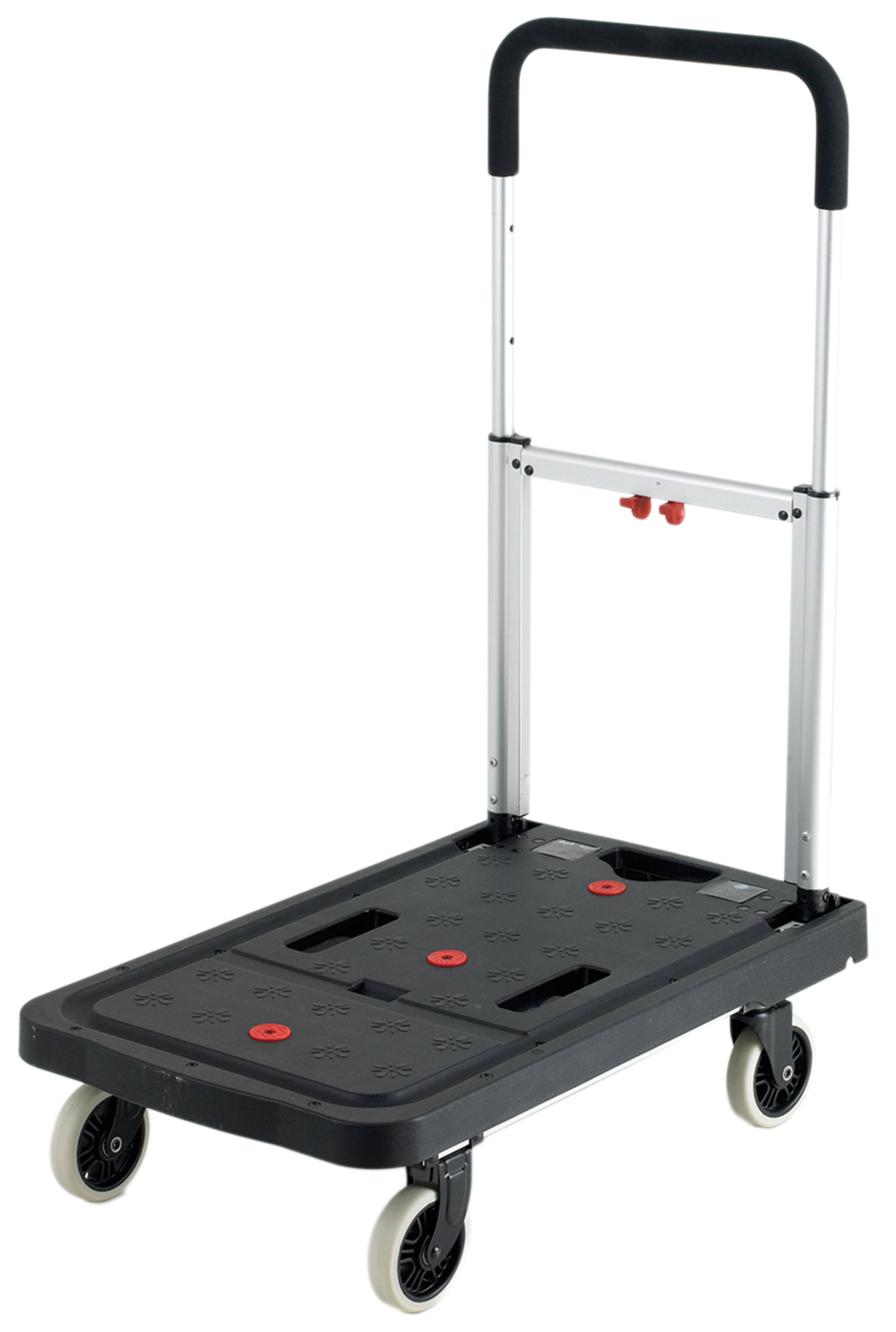 TieDex UK Foldable Flatbed Platform Trolley, 120 kg Load, 920 mm 680mm, 680 mm