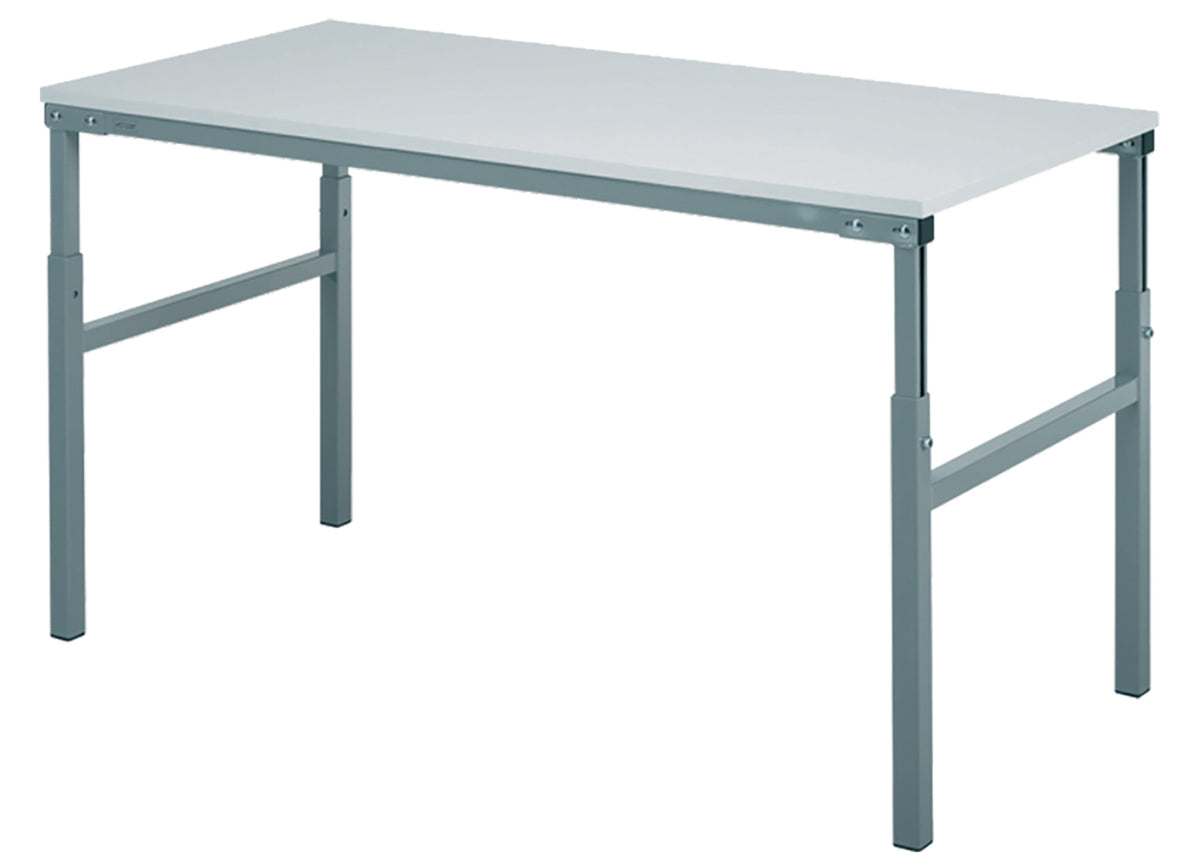 TieDex UK Workbench, 300kg Max Load Adjustable Height, 700 mm x 1.8m x 700 mm