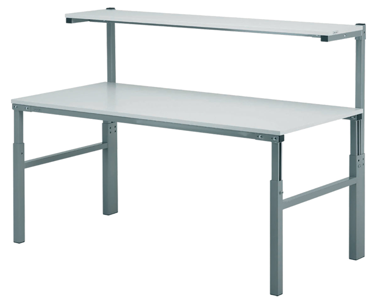 TieDex UK Workbench, 300kg Max Load Adjustable Height, 1.55 m x 1.8m x 700 mm