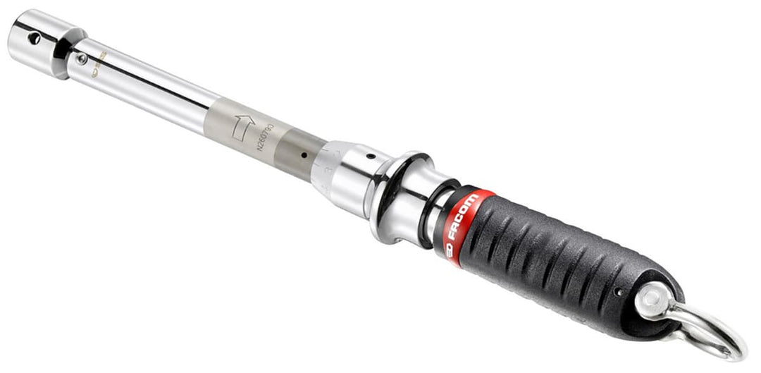 Facom Click Torque Wrench, 5 To 25 Nm, 9 x 12 mm Drive, Open End Drive, 271mm Overall