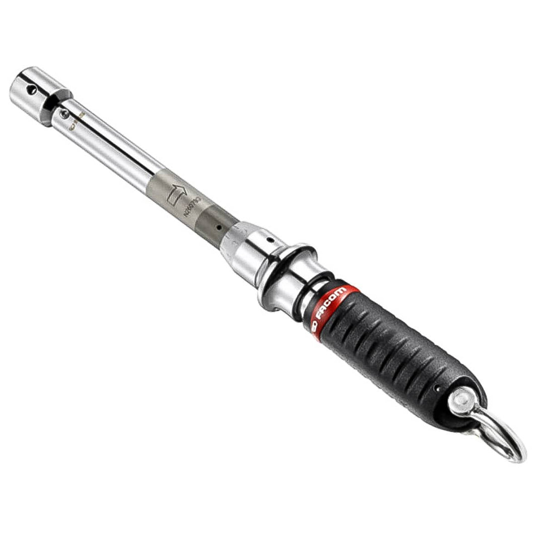 Facom Click Torque Wrench, 70 – 350 Nm, Square Drive, 725mm Overall, RSCAL