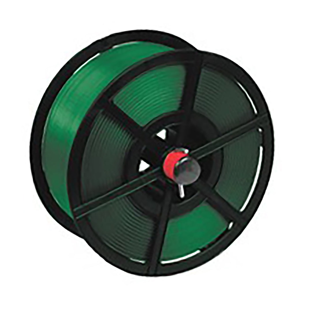 TieDex UK Green Strapping, 1600 m Length, 12.8 mm Width, 290 kg Breaking Strain