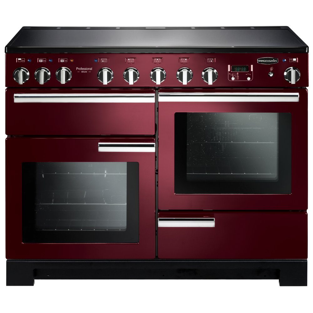 Rangemaster PDL110EICY/C Professional Deluxe 110cm Induction Range Cooker 101570 – CRANBERRY