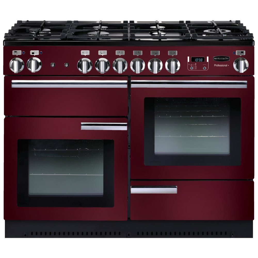Rangemaster PROP110DFFCY/C Professional Plus 110cm Dual Fuel Range Cooker 91690 – CRANBERRY