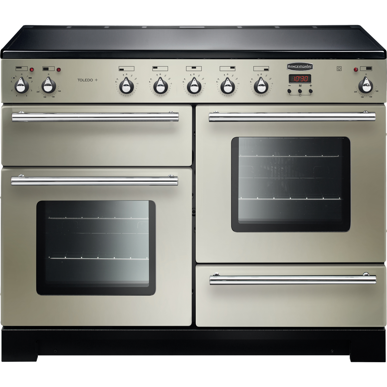 Rangemaster Toledo + TOLP110EIIV/C 110cm wide Electric Range Cooker wi ...