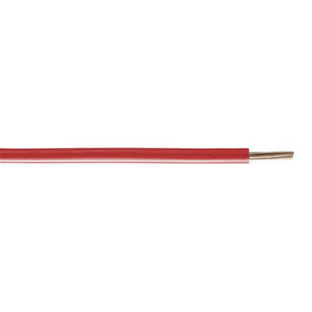 TieDex UK Red 6 mm² Hook Up Wire, 100 m, Polyvinyl Chloride