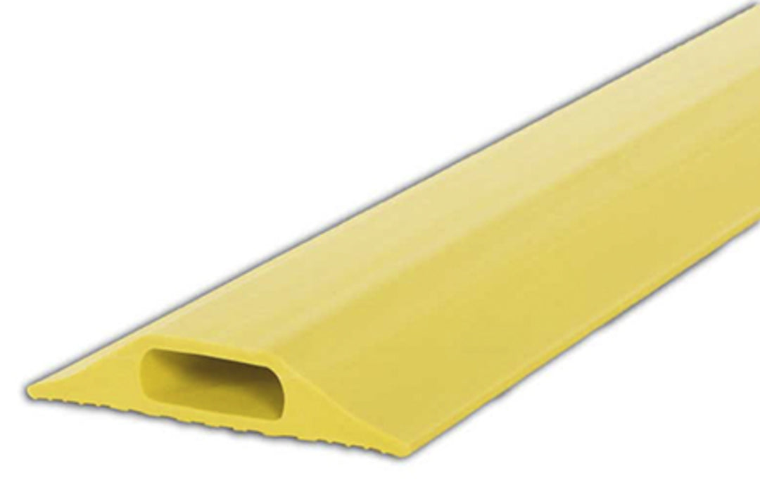 TieDex UK 9 m Yellow Cable Cover in Rubber, 14 mm ID