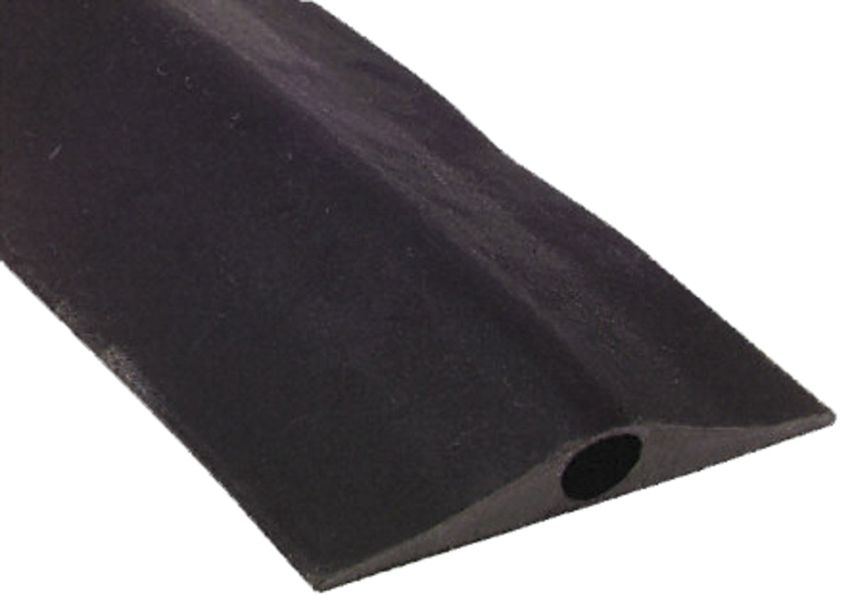 TieDex UK 4.5 m Black Cable Cover in Rubber, 26 mm ID
