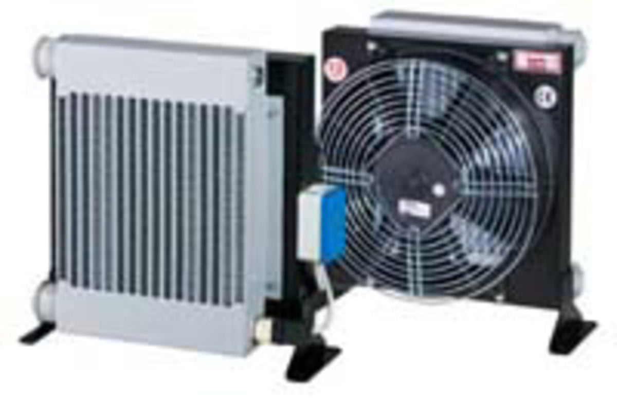 TieDex UK 24V dc Hydraulic Oil Cooler, 150L/min max, 25 bar max