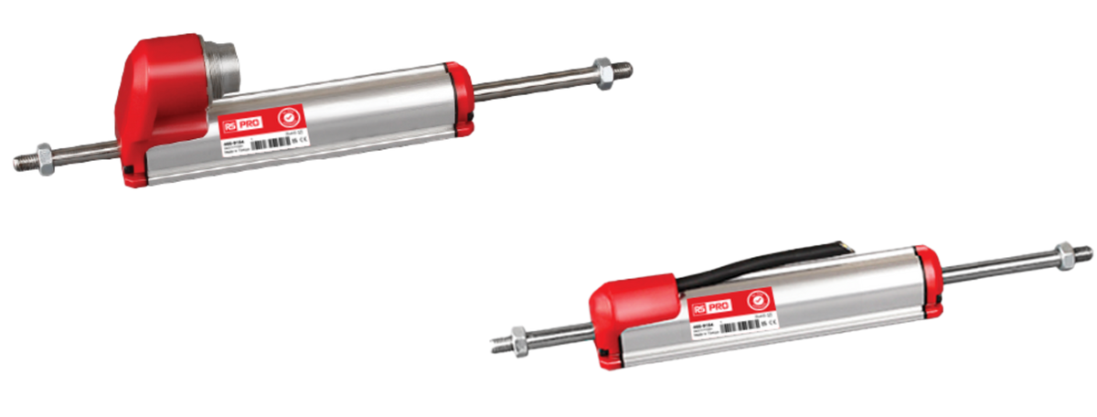 TieDex UK Linear Measuring Position Sensor 28V, Analogue Signal, 5 mm Shaft