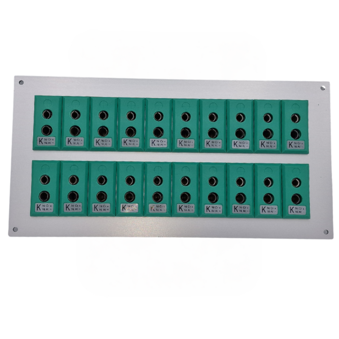 TieDex UK Thermocouple Connector Panel for Use with Fascia, RoHS Standard