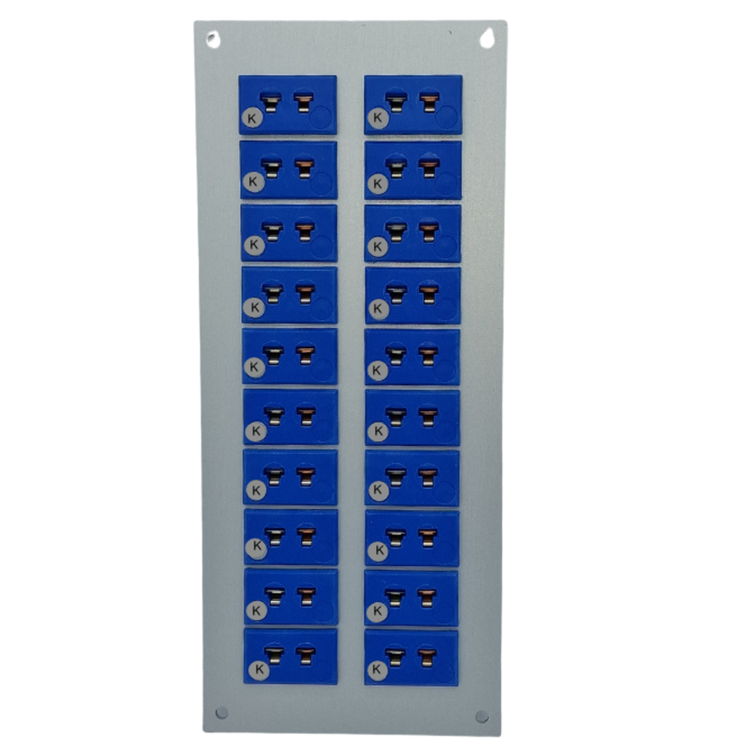 TieDex UK Thermocouple Connector Panel for Use with Fascia, RoHS Standard
