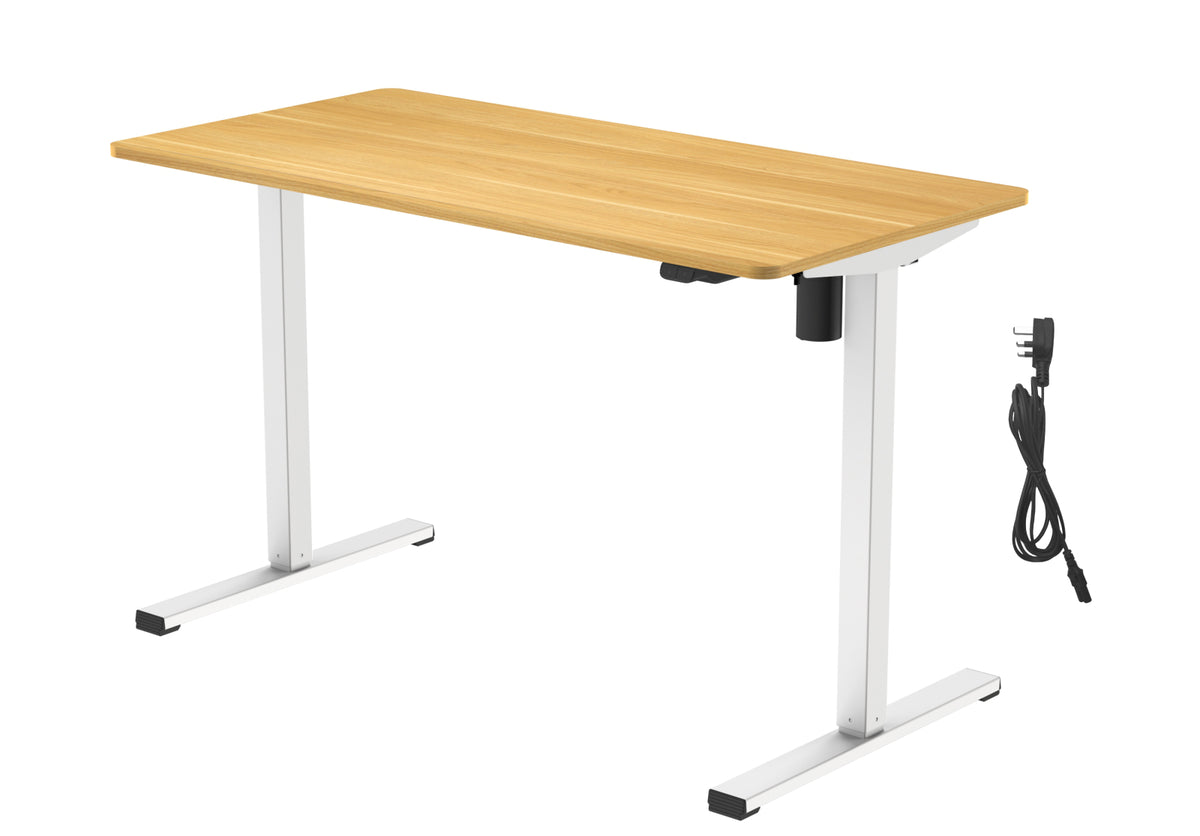 TieDex UK Sitting/Standing Computer Desk 1176 mm  x 1200mm  x 600 mm