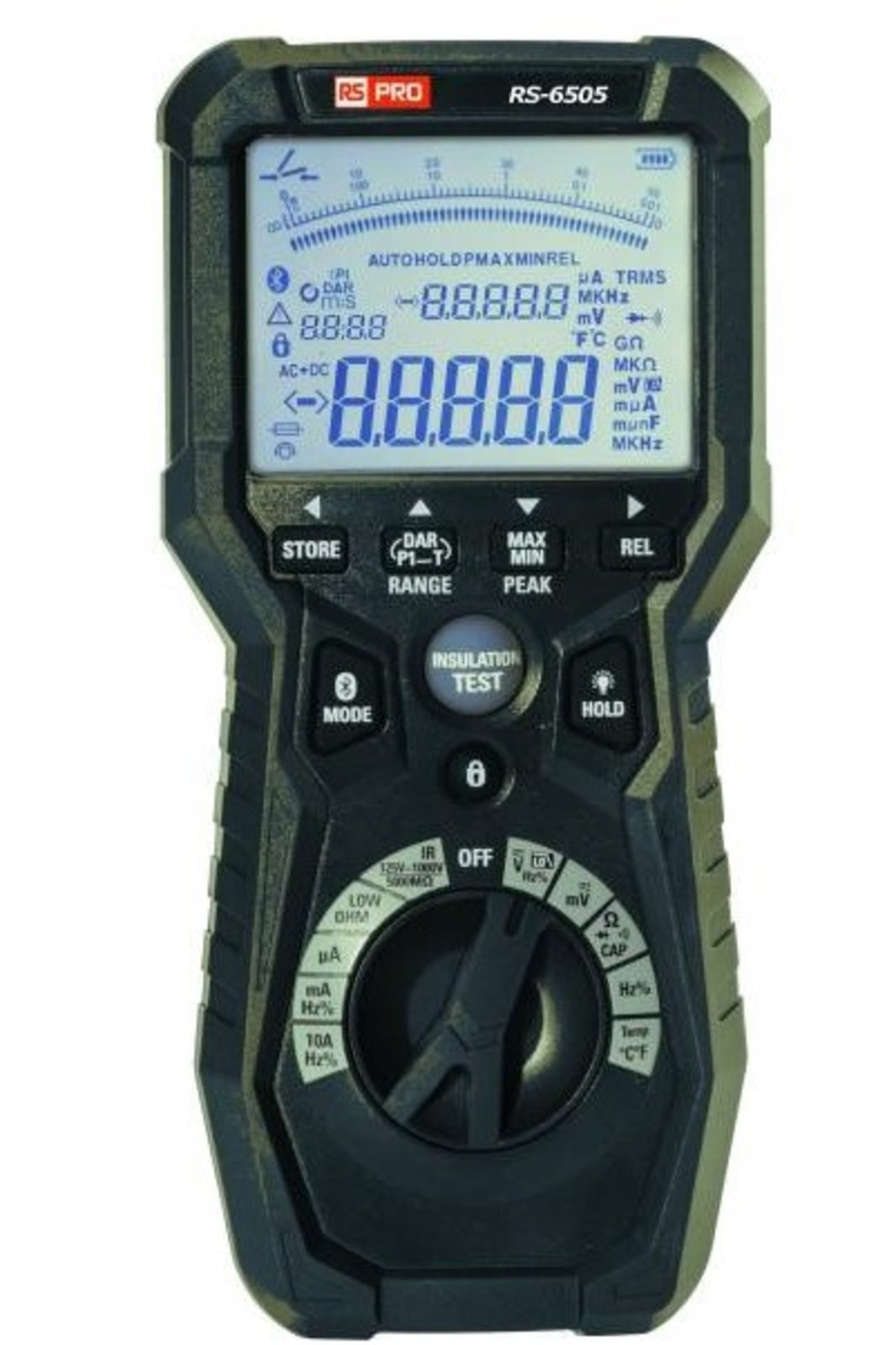 TieDex UK Handheld Insulation Tester, 50 mΩ Max