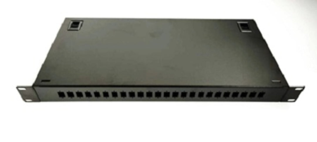 TieDex UK 24 Port SC Fibre Optic Patch Panel, 1 U 44 mm