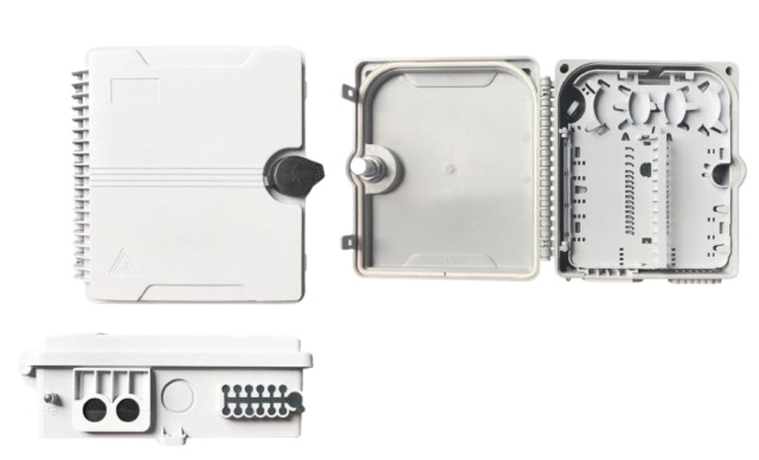 TieDex UK 12 Port SC Indoor/Outdoor Distribution Box