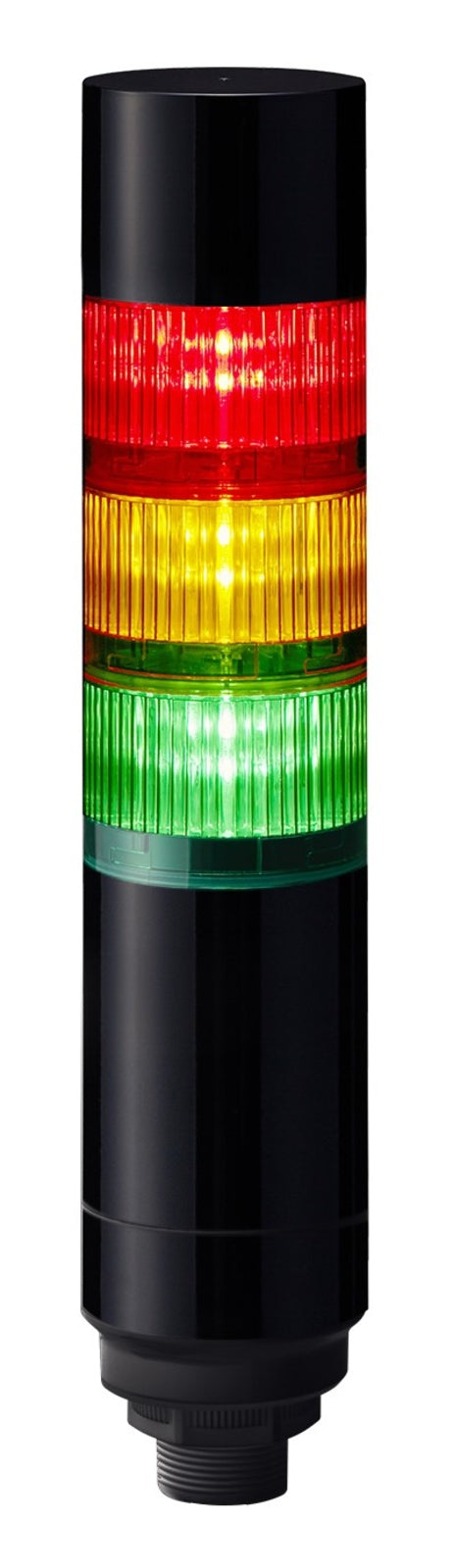 TieDex UK Red, Green, Amber Signal Tower Buzzer, 3 Lights 24V Direct Mount, Pole Mount