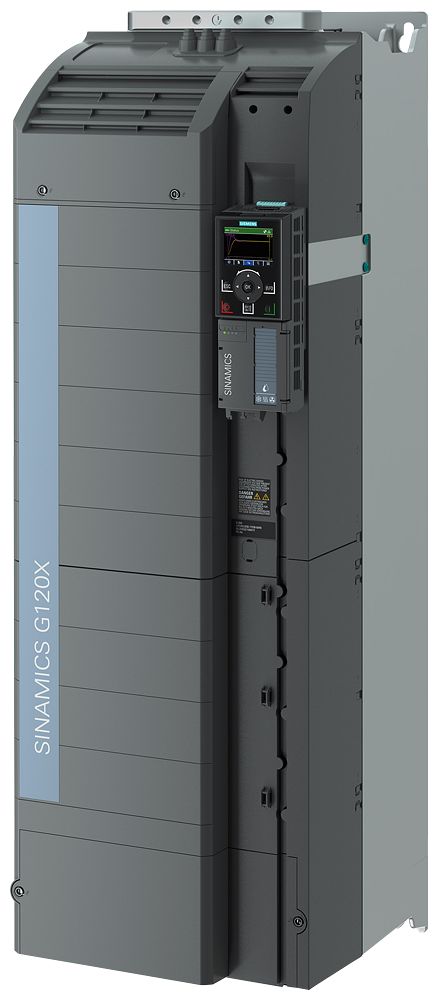 Siemens Inverter Drive, 200 kW, 3 Phase, G120X Series 480V 500 A
