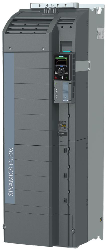Siemens Inverter Drive, 250 kW, 3 Phase, G120X Series 480V 644 A
