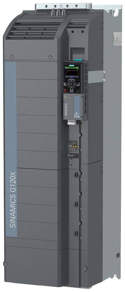 Siemens Inverter Drive, 250 kW, 3 Phase, G120X Series 480V 644 A