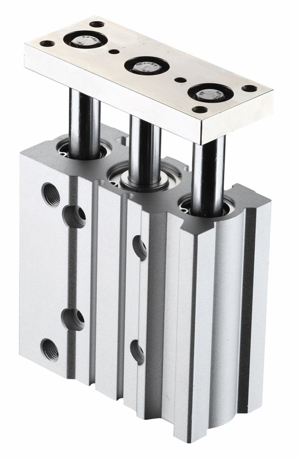 TieDex UK Pneumatic Guided Cylinder - 32mm Bore, 200 mm Double Acting Acting