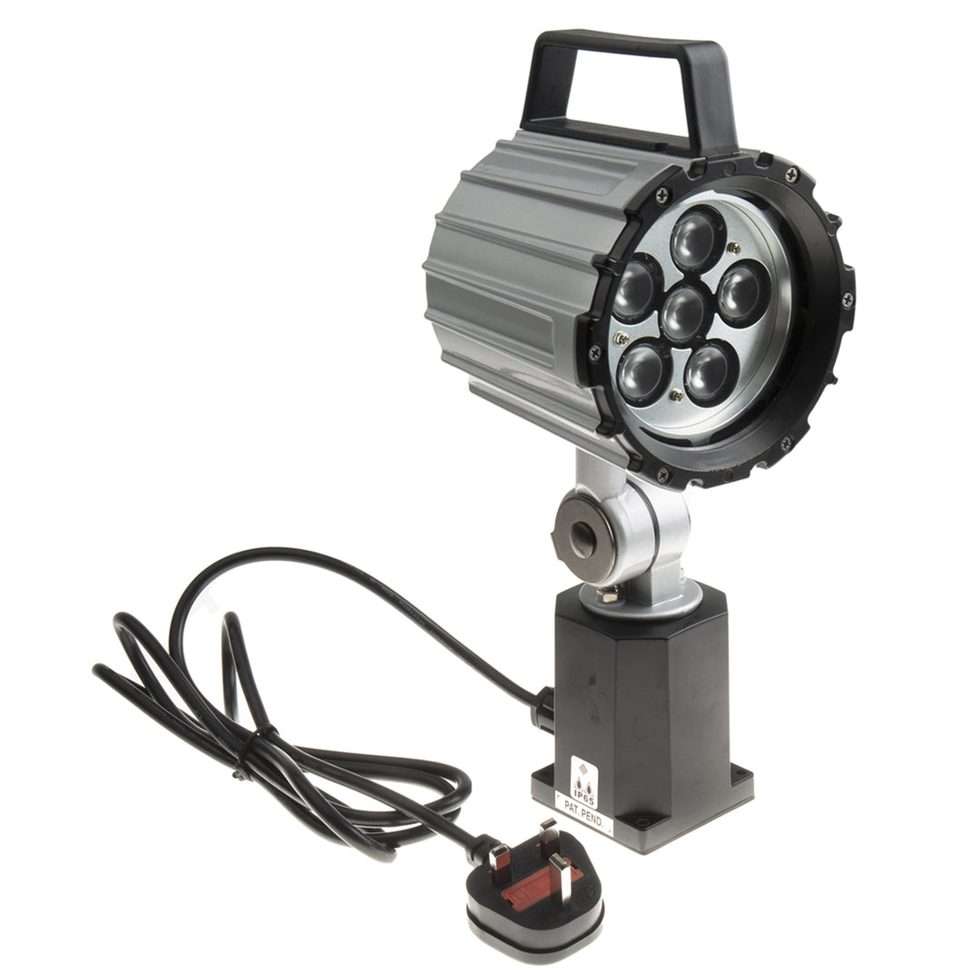 TieDex UK LED Machine Light, 15 W, 240V ac, Articulated, IP65, 120 mm Reach, 120 mm Arm Length, 1.8 m, 500 mm