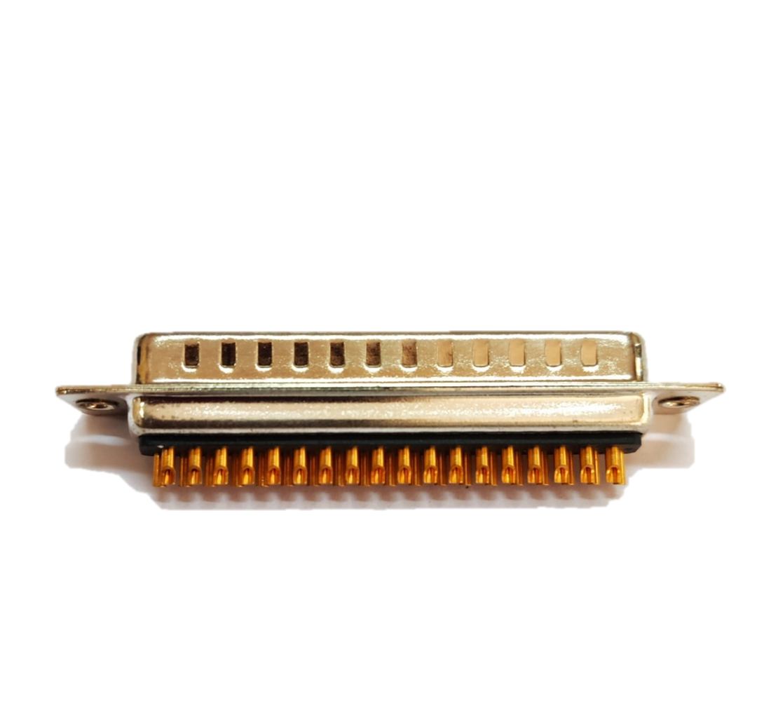 TieDex UK 37 Way Straight Panel Mount D-Sub Connector, with Panel Male