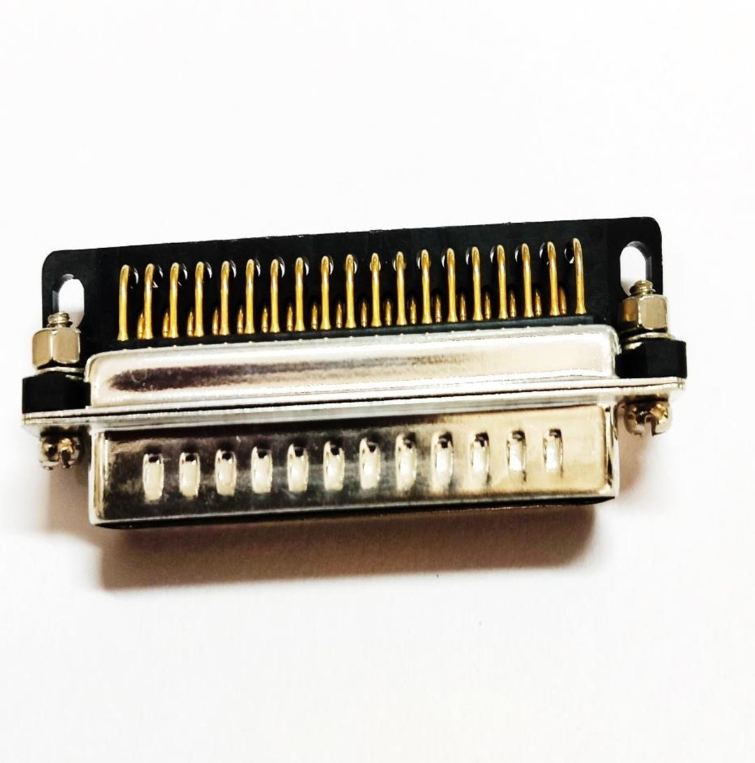 TieDex UK 37 Way Right Angle Through Hole D-Sub Connector Male