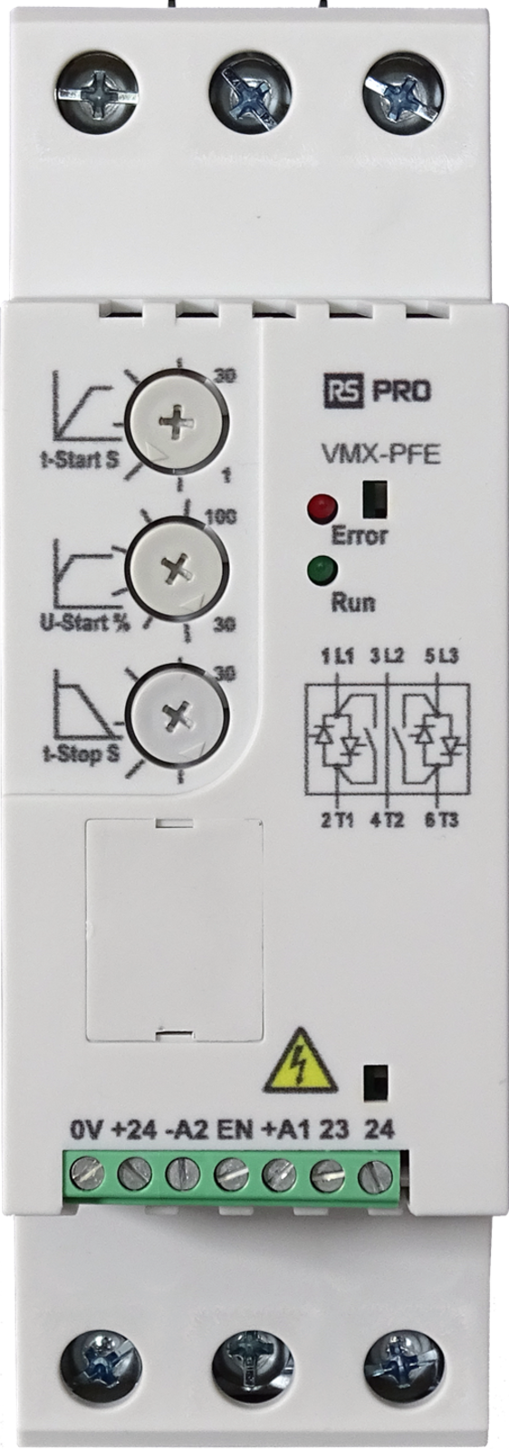 TieDex UK 460V, 18.5 kW, 3 Phase Soft Starter, IP20