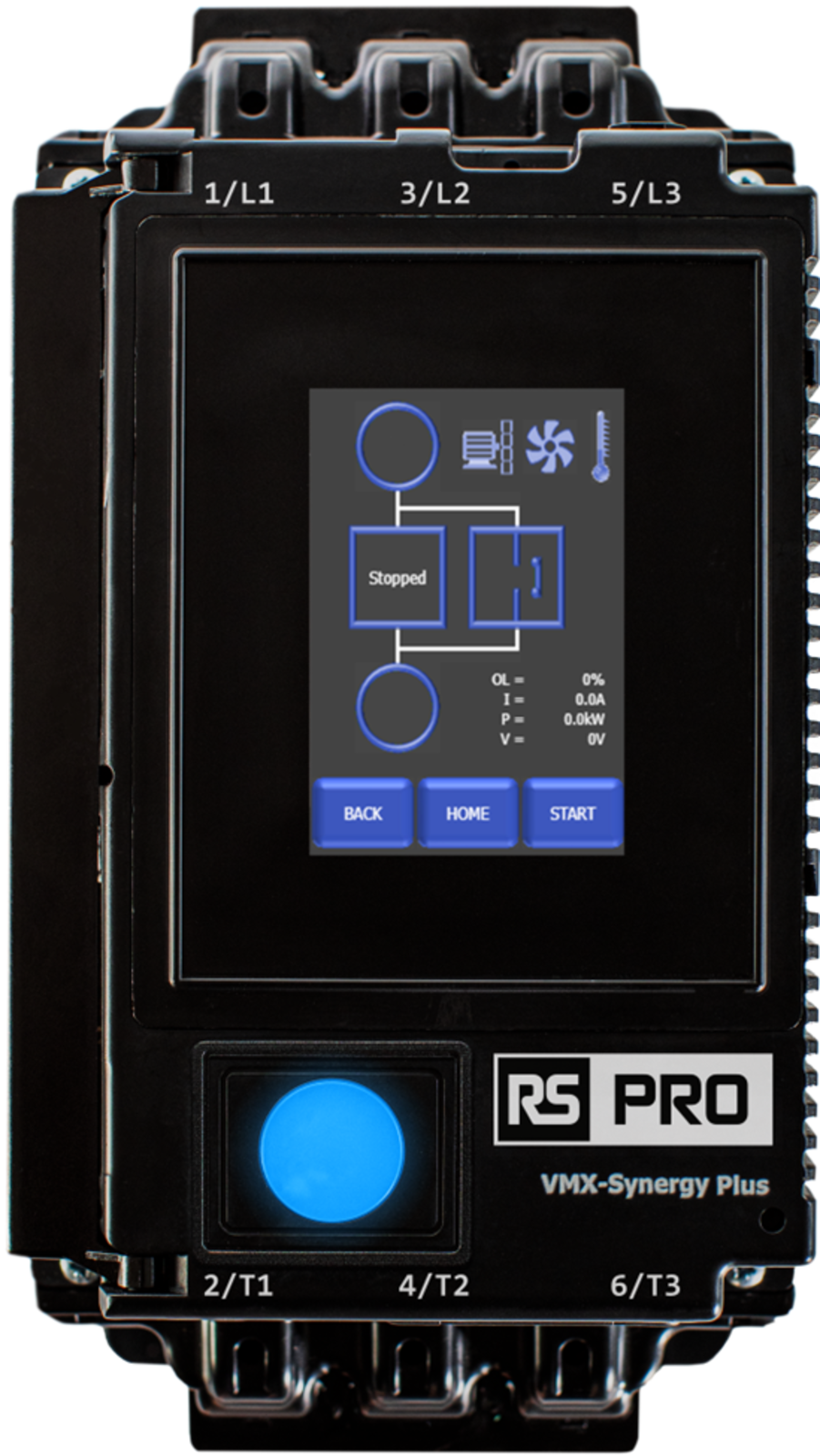 TieDex UK 600V, 11 kW, 3 Phase Soft Starter, IP20