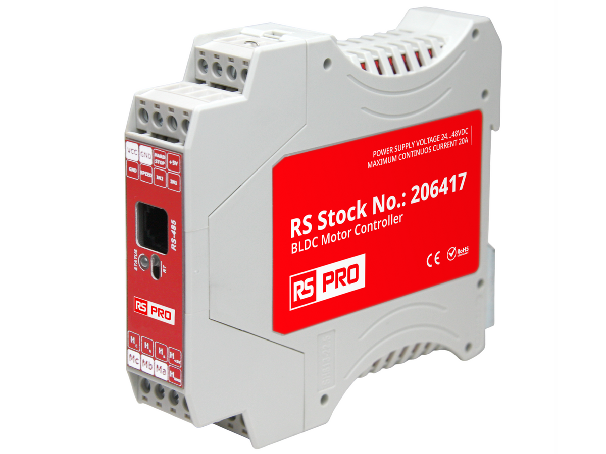 TieDex UK 960 W, 24V dc, 48 V dc, 3 Phase, 20A Motor Controller, Positioning, Speed Controller Function