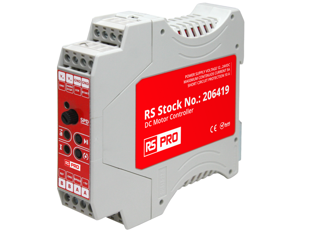 TieDex UK 120 W, 12V dc, 24 V dc, 1 Phase, 5A DC Motor Controller, Speed Controller Function
