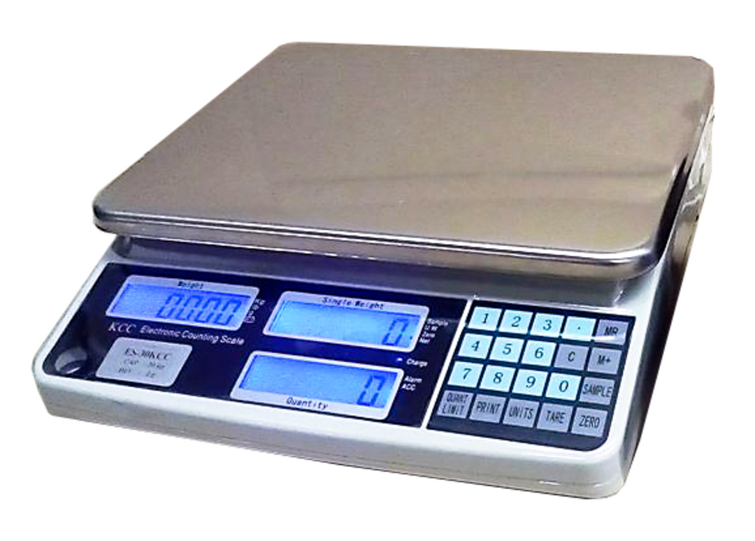 TieDex UK Counting Counting Scale, 30kg Weight Capacity, RSCAL
