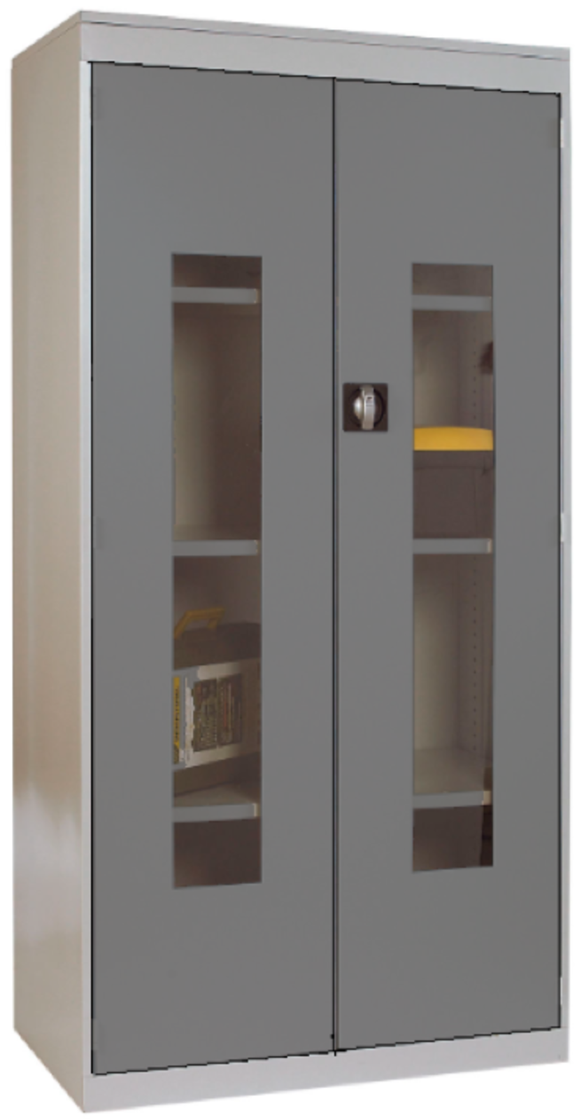 TieDex UK 1 Door Steel Floor Standing Cupboard 984 mm 915mm, 505 mm