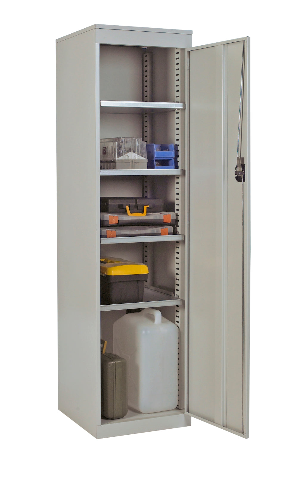 TieDex UK 1 Door Steel Floor Standing Tool Cabinet 1.82 m 477mm, 505 mm