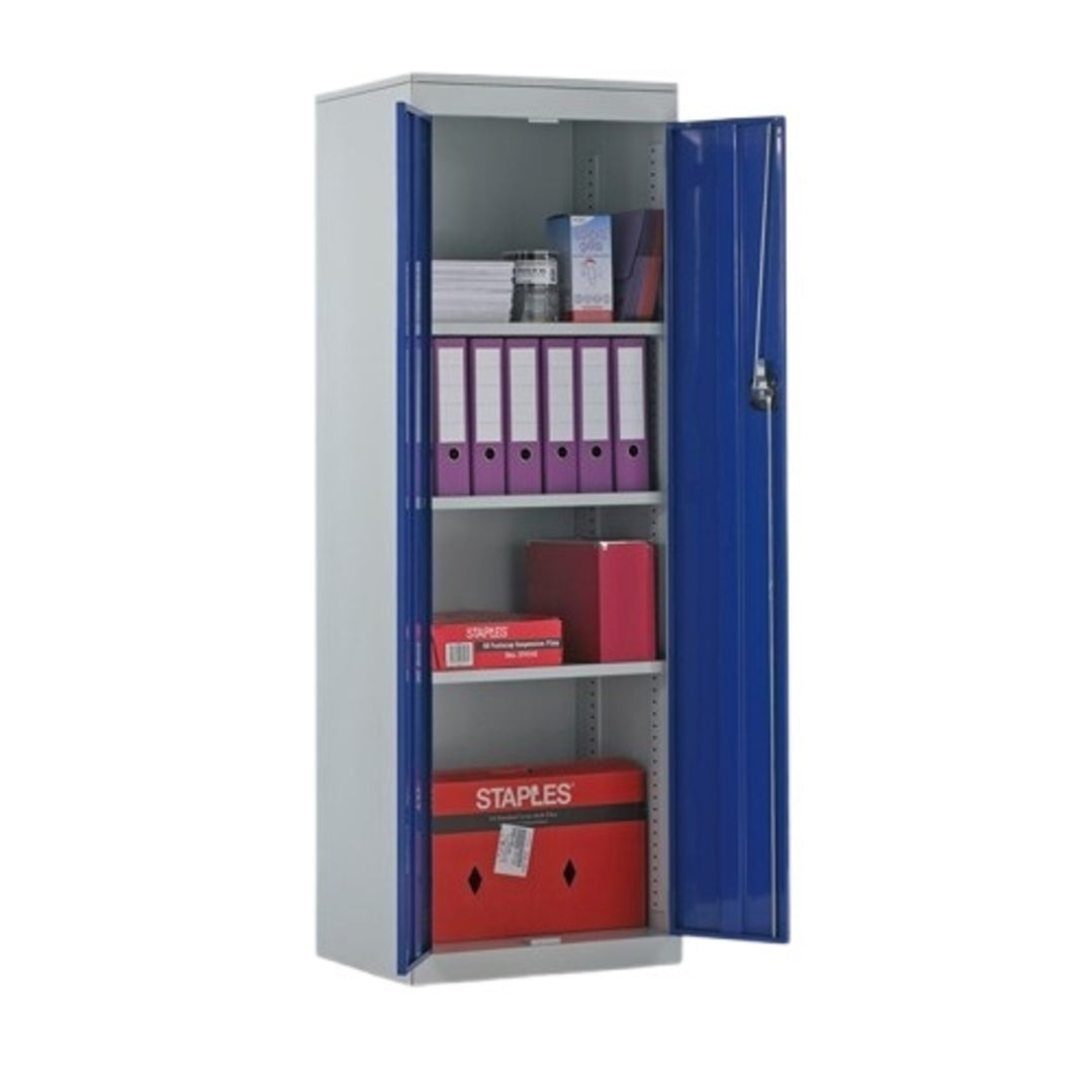 TieDex UK 2 Door Steel Floor Standing Cupboard 1.82 m 615mm, 505 mm