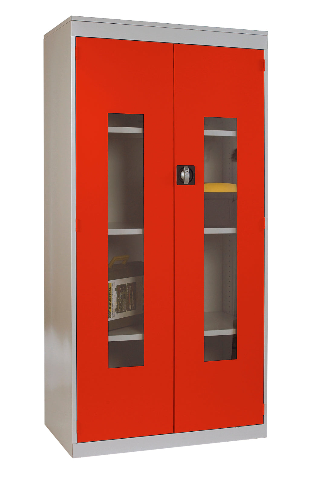 TieDex UK 2 Door Steel Floor Standing Cupboard 1.82 m 915mm, 505 mm