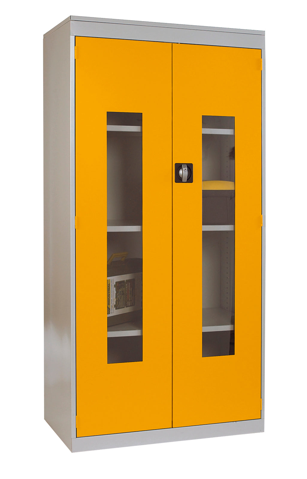TieDex UK 2 Door Steel Floor Standing Cupboard 1.82 m 915mm, 505 mm