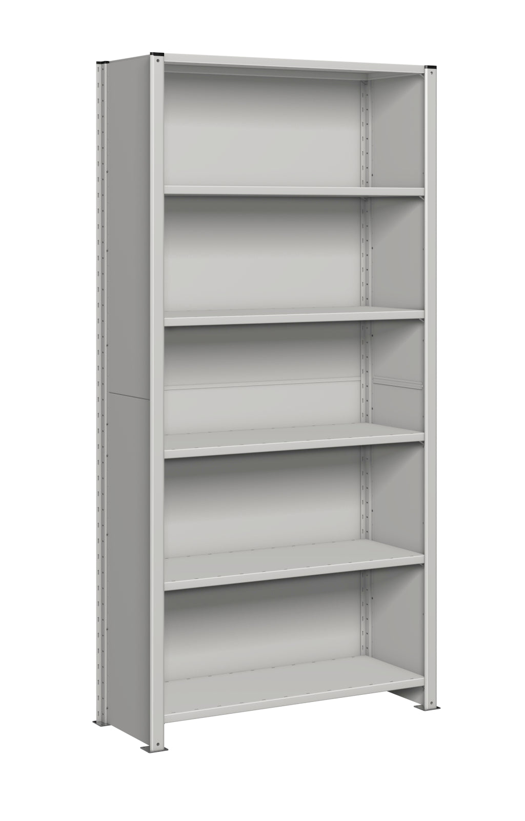 TieDex UK Light Grey Shelving System, 2.1 m x 1m, 450 mm