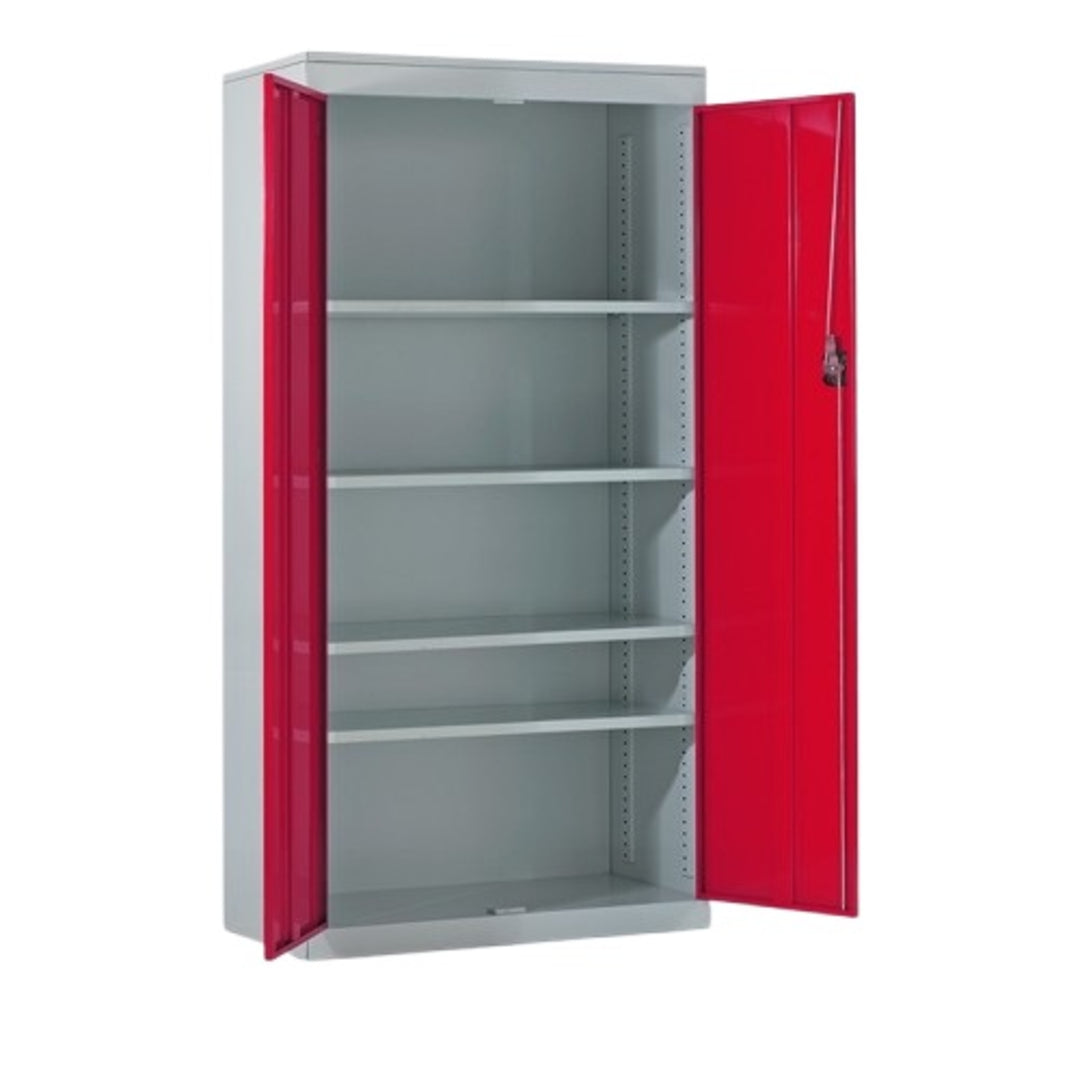 TieDex UK 2 Door Steel Floor Standing Cupboard 1.82 m 915mm, 505 mm
