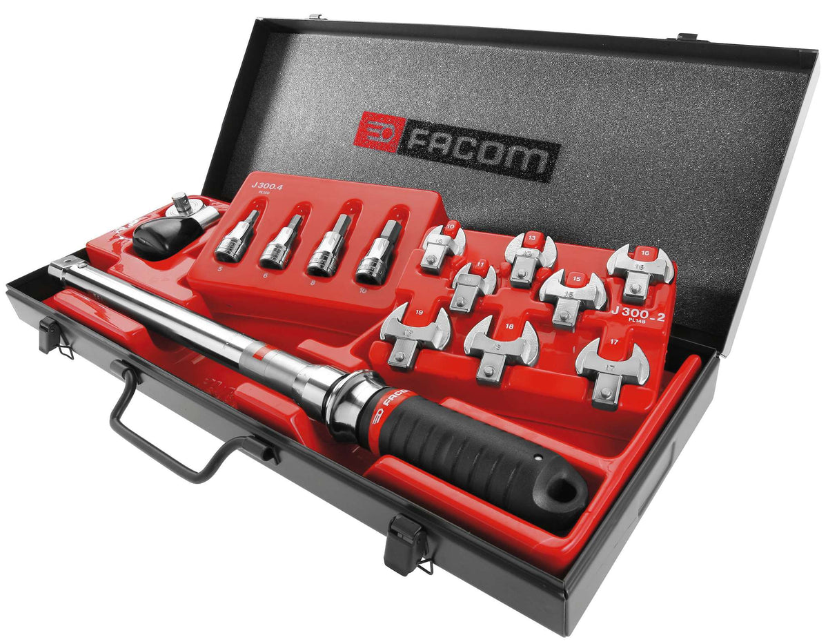 Facom Open Jaw Wrench, 9 x 12 mm Insert, 9 x 12 mm, Chrome Finish