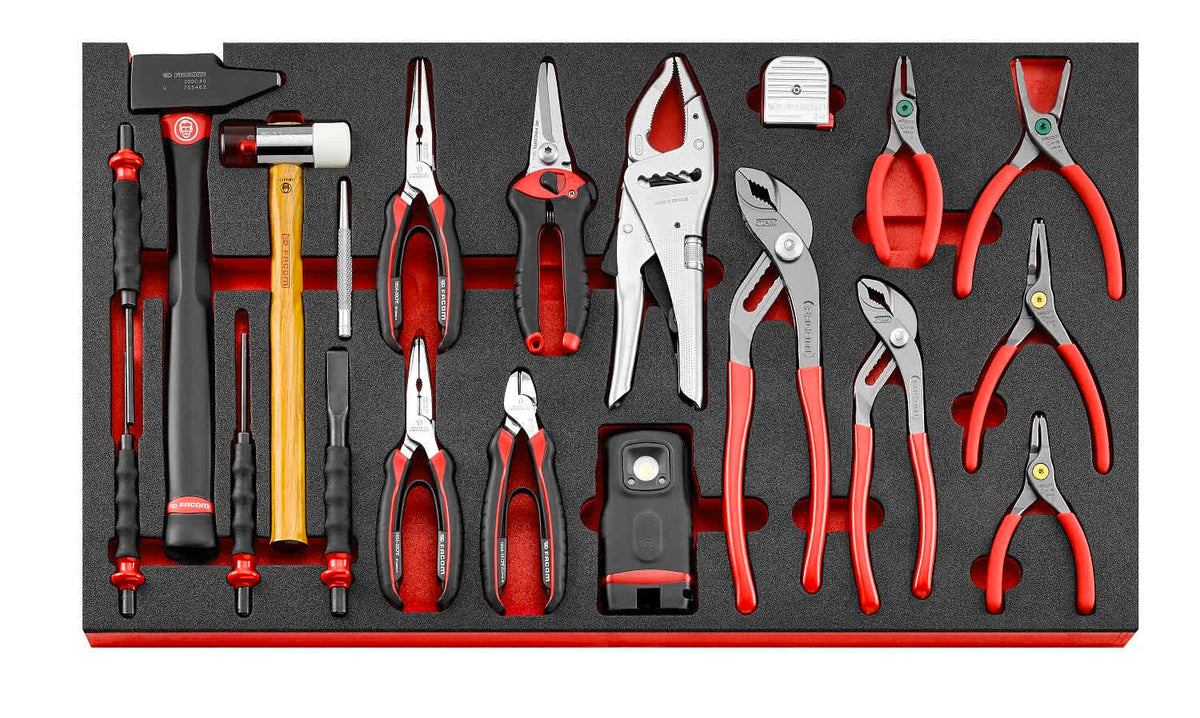 Facom 46 Piece Tool Kit with Foam Inlay